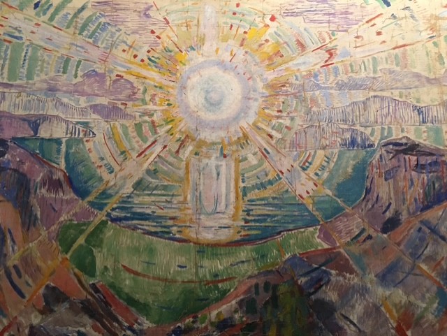 Solen, Edvard Munch (1910-1911) sola av munch